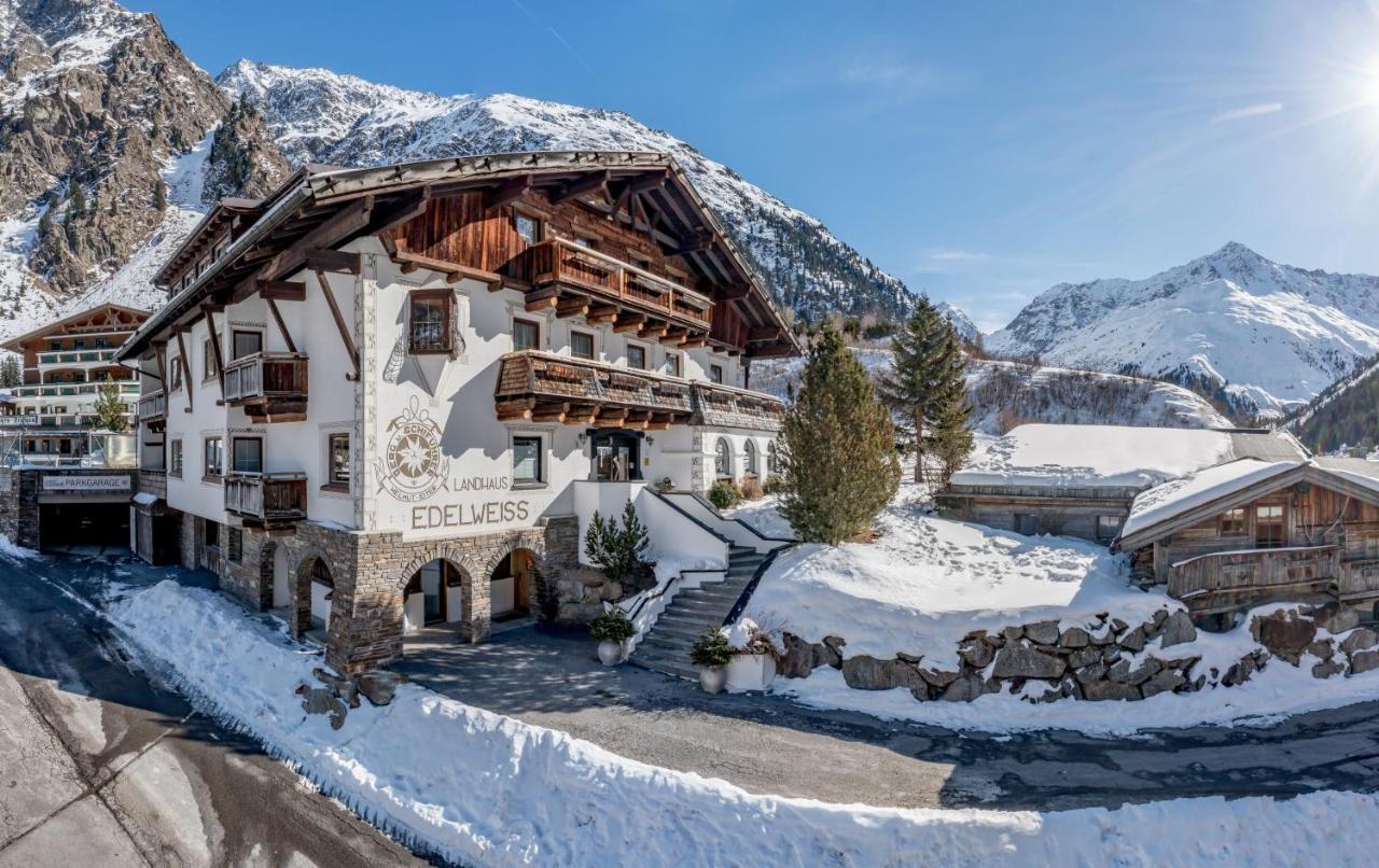 Landhaus Edelweiss Sankt Leonhard im Pitztal Exterior photo